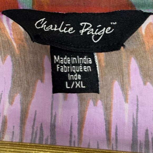 Y2K Womens Sheer Beaded Tunic Top L/XL Fairy Festival Boho Artsy Indie Resort - Picture 9 of 11